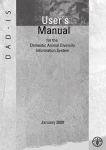 Manual User`s - Food and Agriculture Organization of the United