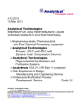 Std quote for Production HPLC with DAC no price - AIS