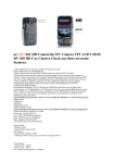 acLOG S81 HD Camcorder DV Camera TFT LCD - Alarm