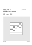 SIMADYN D Digital Control System I/O board EM11