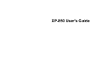 User`s Guide - XP-850