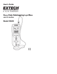 Heavy Duty Datalogging Light Meter - Cole