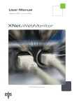 XNet Web Monitor 01.02 User manual