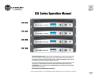 CDi Series Operation Manual