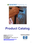 Product Catalog March 2010