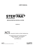 The Step-Pak System - Advanced Control Systems