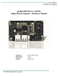 phyBOARD-Wega AM335x Hardware Manual