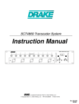 Instruction Manual SCT4860 Transcoder System