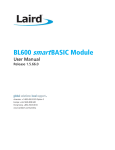 BL600 smartBASIC Module