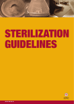Sterilization Guidelines - International Committee of the Red Cross