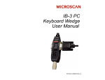 IB-3PC Keyboard Wedge User Manual