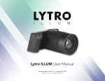 Lytro ILLUM User Manual