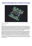 Hobbyking KK2.0 Multi Rotor LCD Flight Control Board