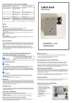 Latch lock