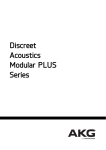 Discreet Acoustics Modular PLUS Series