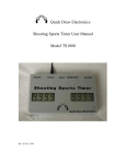 View the User Manual for the Shooting Sports Timer