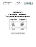 HF2 Technical Manual - AMADA MIYACHI AMERICA