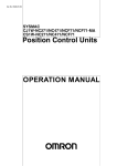 OPERATION MANUAL Position Control Units - Support