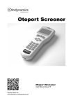 Otoport Screener Manual Issue 15