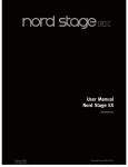 User Manual Nord Stage EX