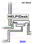 HELP!Desk User Manual - Coastal Technologies