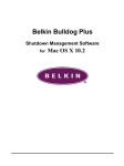 Belkin Bulldog Plus for MacOS User Manual