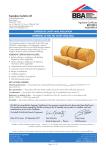 Superwall Roll 36 BBA Certificate