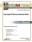 User Manual - University Transportation Center for Mobility (UTCM)