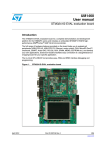 STM3241G-EVAL evaluation board