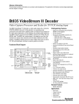 Conexant Bt835 VideoStream III Decoder