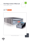XTnano Configuration Manual
