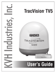 TracVision TV5 User`s Guide