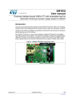 Trimming interface board USB to I2C with embedded load for