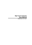 Rail Track Analysis User Manual