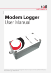 User Manual Modem Logger