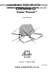 Lighting - Pulsar colorpunch