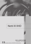 User Manual Netti III XHD