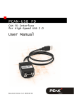 PCAN-USB FD - User Manual