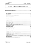 Metasys System BACnet System Integration Technical Bulletin