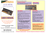 TCS-MFM User Manual