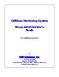 CIMScan User`s Manual