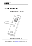 User Manual of SFG S210