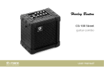 CG-10X Street guitar combo user manual