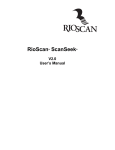 RioScan ScanSeek Manual