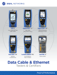 Ideal Network Testers Catalog