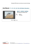 User Manual 17” / 19” / 20” LCD 1152 x 900 - I
