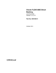 Oracle FLEXCUBE Direct Banking Licensing Guide