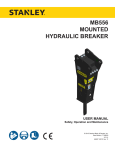 MB556 User Manual - Stanley Hydraulic Tools