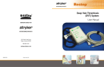 User Manual - Stryker Restep
