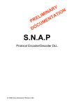 SNAP Protocol Encoder/Decoder DLL